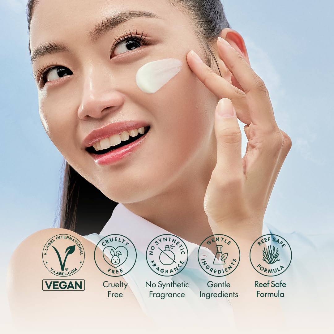 PURITO SEOUL Protector Solar Diario de Tacto Suave, SPF50+ PA++++, Ceramidas, No Blanquea, Protección UVA & UVB Resistente al Agua, K-Beauty