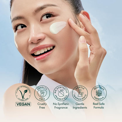 PURITO SEOUL Protector Solar Diario de Tacto Suave, SPF50+ PA++++, Ceramidas, No Blanquea, Protección UVA & UVB Resistente al Agua, K-Beauty