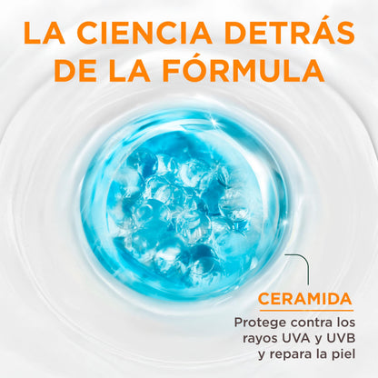 Garnier, Delial Sensitive Advanced Spray Protector FPS50+, Crema Solar Para Pieles Claras, Sensibles e Intolerantes al Sol, muy Resistente al Agua, 0% Graso, 0% Pegajoso, Formato Grande, 270ml