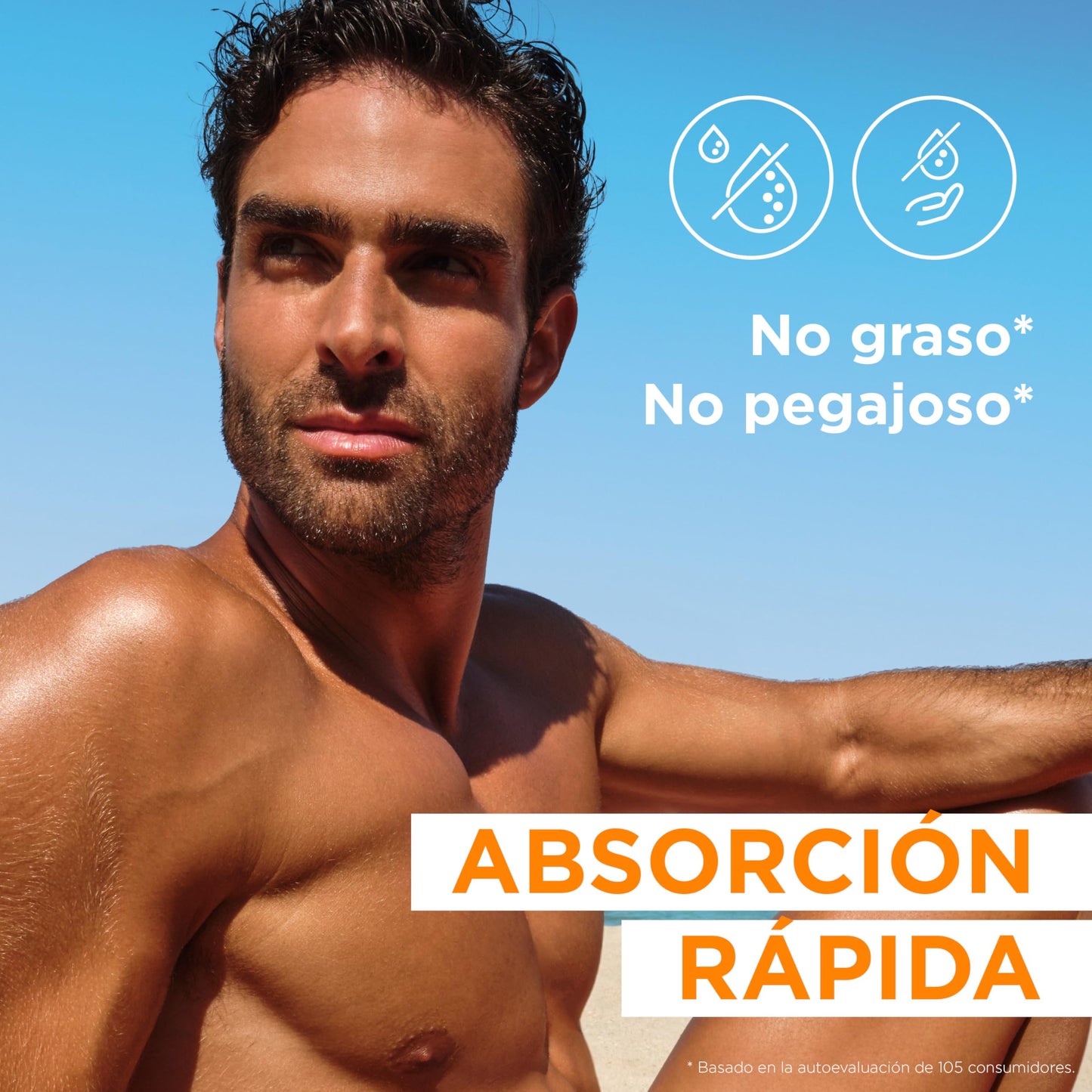 Garnier, Delial Sensitive Advanced Spray Protector FPS50+, Crema Solar Para Pieles Claras, Sensibles e Intolerantes al Sol, muy Resistente al Agua, 0% Graso, 0% Pegajoso, Formato Grande, 270ml